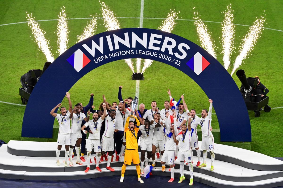 France Wins Nations League With Late Goal From Mbappé