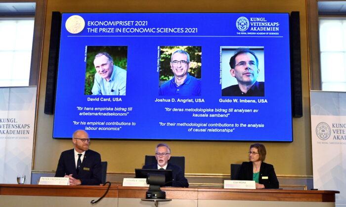 3 US-Based Economists Awarded Nobel Prize for Research on Jobs