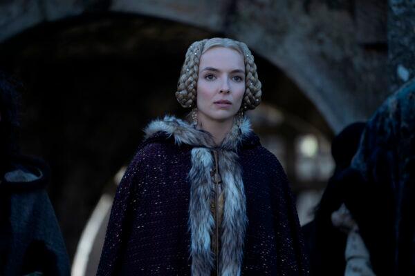 Jean’s wife Marguerite (Jodie Comer) has the most compelling story. (Patrick Redmond / 20th Century Studios)