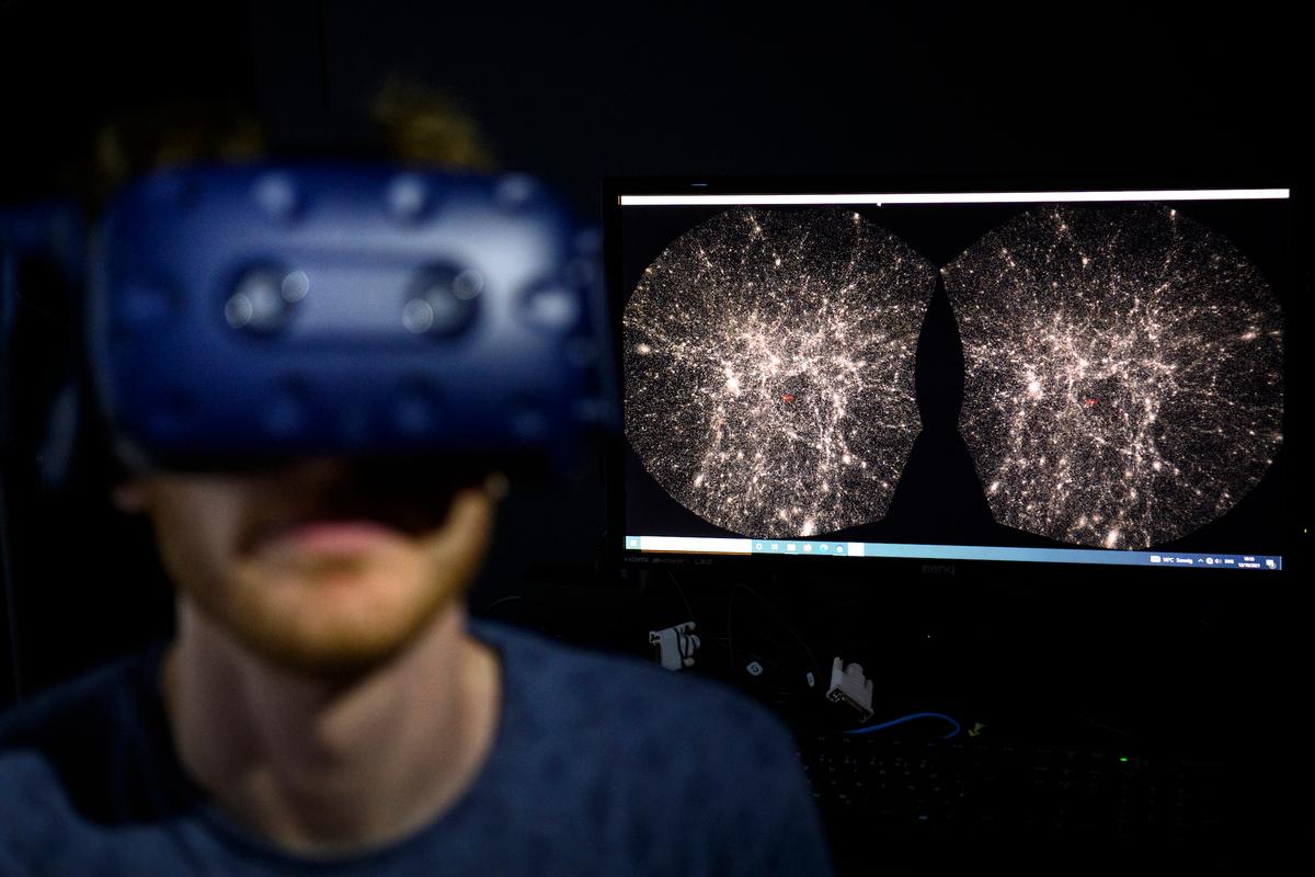 Big Picture, Big Data: Swiss Unveil VR Software of Universe