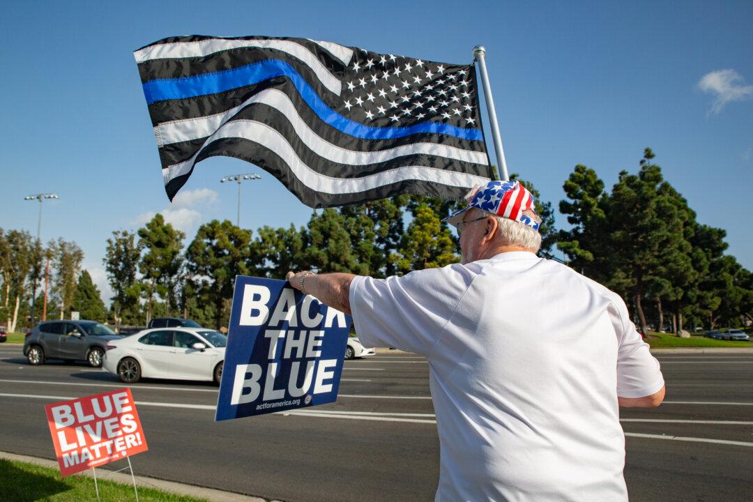 OC Locals Rally Support for Law Enforcement
