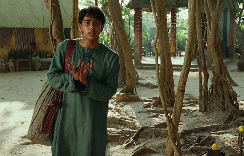 Pi Patel (Suraj Sharma) doing a Buddhist mudra in “Life of Pi.” (Rhythm & Hues/Twentieth Century Fox Film Corporation)