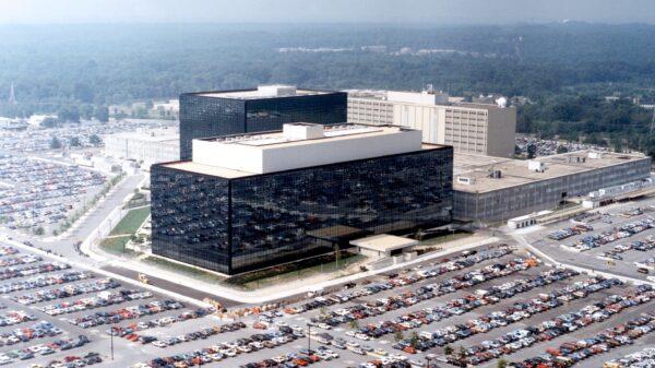 National Security Agency headquarters in Fort Meade, Maryland, United States. (National Security Agency/Public Domain via Wikimedia Commons)
