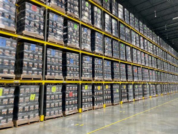 Full shelves at My Patriot Supply in Salt Lake City, Utah., on Oct. 14, 2021. (My Patriot Supply)