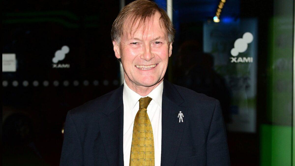 UK conservative lawmaker David Amess attends the Paddy Power Political Book Awards at the BFI IMAX, Southbank, London, England, on Jan. 28, 2015. (Ian West/PA via AP)