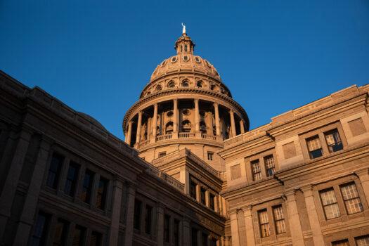 The Texas state Capitol is seen in Austin, Texas, on Sept. 20, 2021. (Tamir Kalifa/Getty Images)