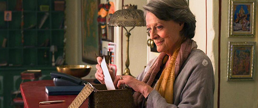 Muriel Donnelly (Maggie Smith) has experienced a new way of looking at people in "The Best Exotic Marigold Hotel." (Fox Searchlight Pictures)