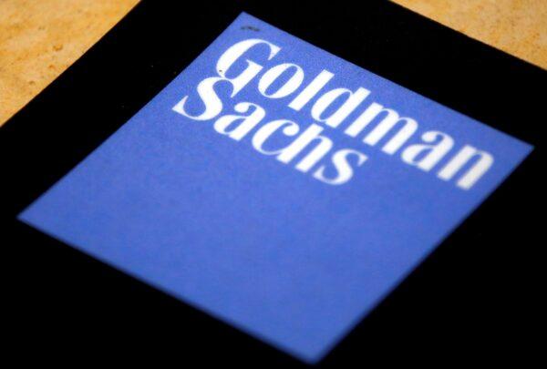 The logo of Goldman Sachs is displayed in their office located in Sydney, Australia, on May 18, 2016. (David Gray/Reuters)