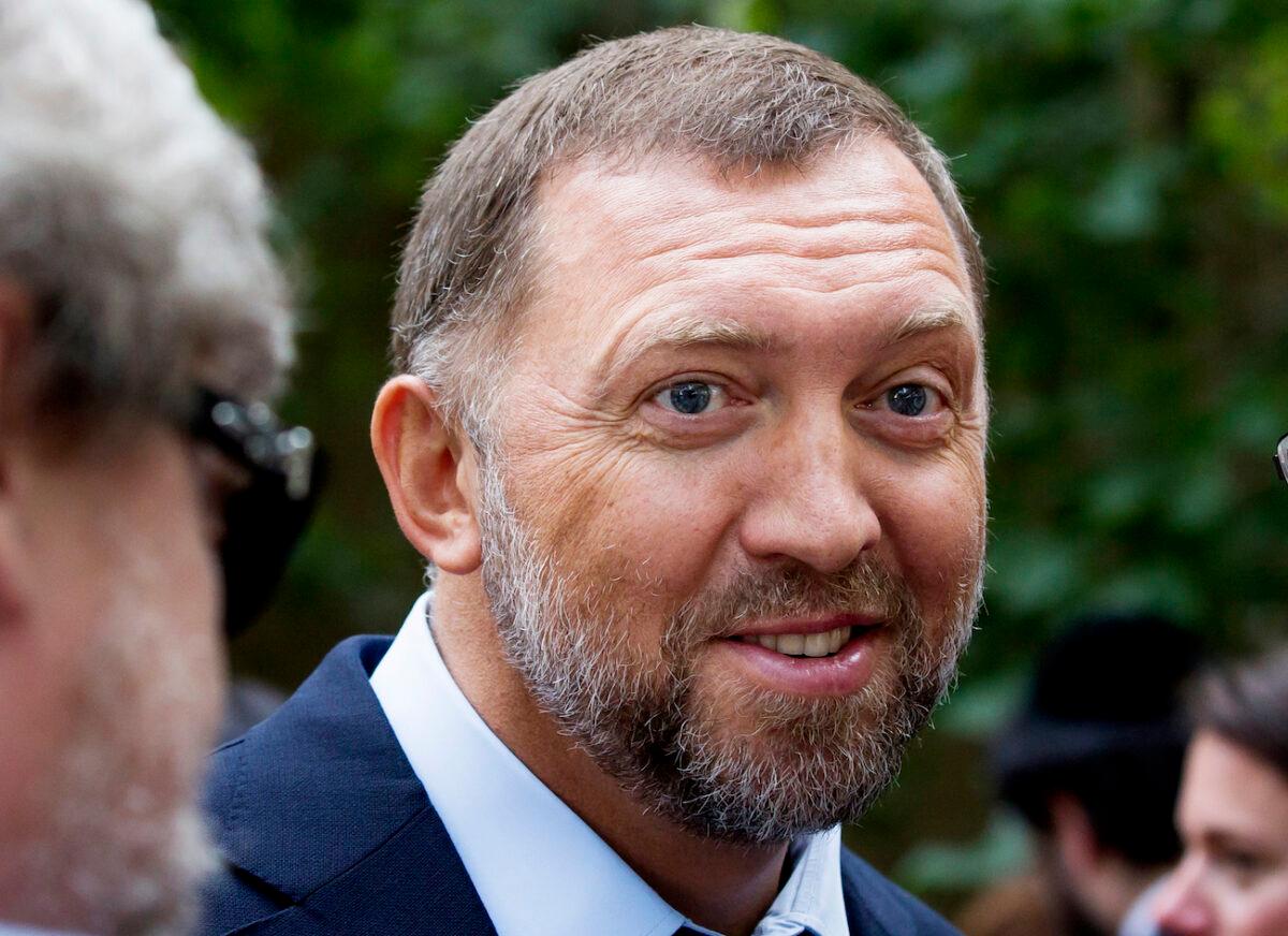 Russian metals magnate Oleg Deripaska in Moscow on July 2, 2015. (Alexander Zemlianichenko/AP Photo)
