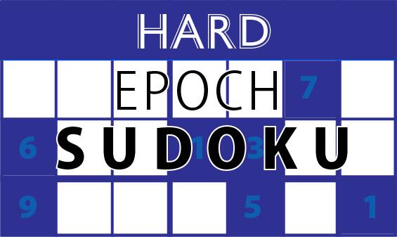 Tuesday, October 03, 2023: Epoch Sudoku Hard
