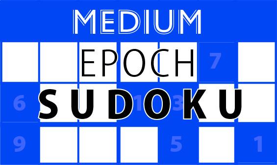 Tuesday, October 03, 2023: Epoch Sudoku Medium