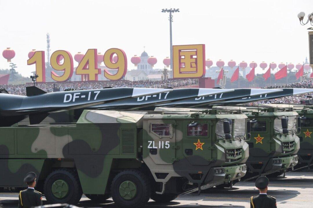 China Unlikely Testing Hypersonic Missiles in Secret: Military Expert