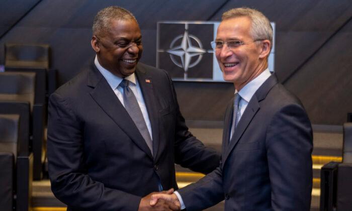 Defense Secretary Austin Welcomes NATO’s Secretary General to the Pentagon