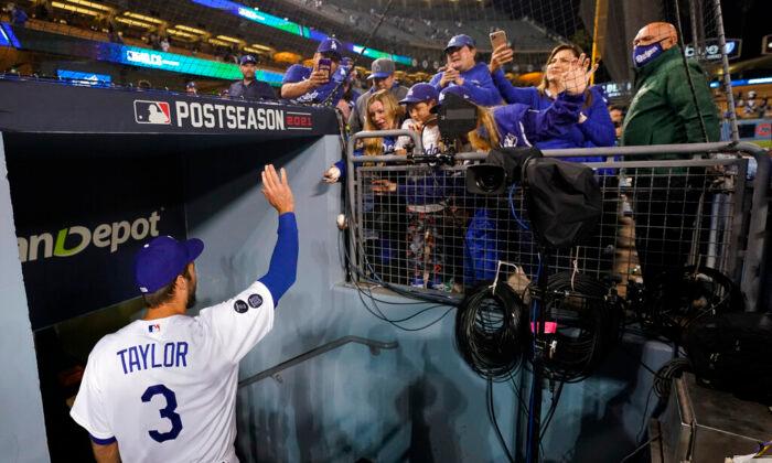 Dodgers Overwhelm Braves 11-2 With Taylor’s Historic 3 Homers Staving Off Elimination