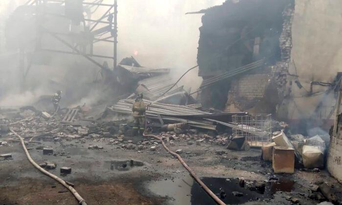 16 Killed in Russian Gunpowder Factory Blast