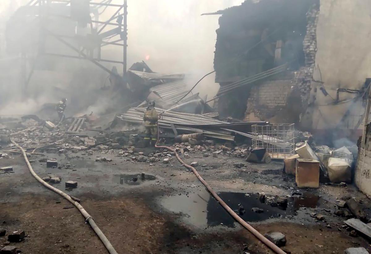 16 Killed in Russian Gunpowder Factory Blast