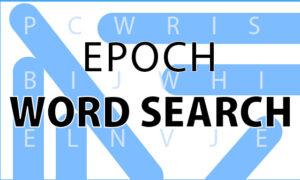 Types of Ice Cream: Epoch Word Search