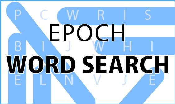 Asian Languages: Epoch Word Search
