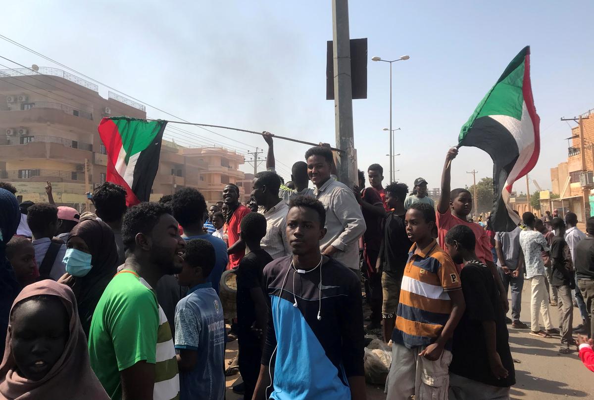 Sudan’s Burhan Says Army Ousted Government to Avoid Civil War