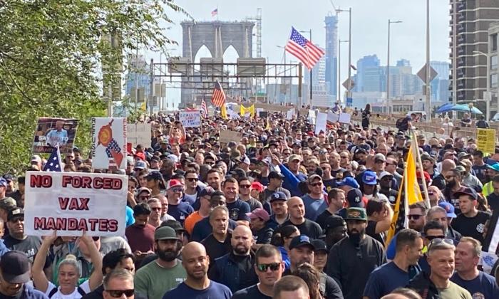 9,000 NYC Workers, Including Firefighters and Officers, on Unpaid Leave Over Mandate: Mayor’s Office