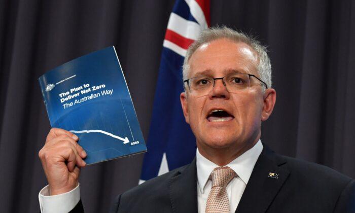 Aussie PM Scott Morrison Downplays Party Division on Net-Zero Targets