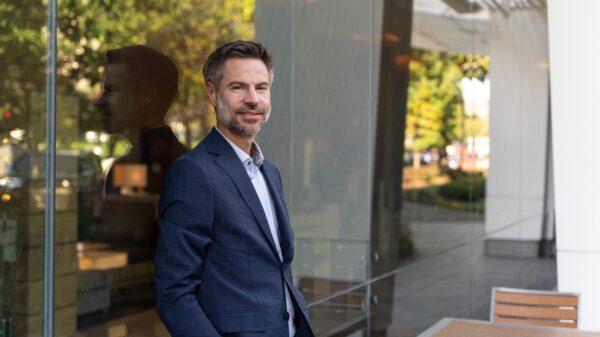 Michael Shellenberger, author of "San Fransicko," in Washington on Oct. 20, 2021. (York Du/The Epoch Times)