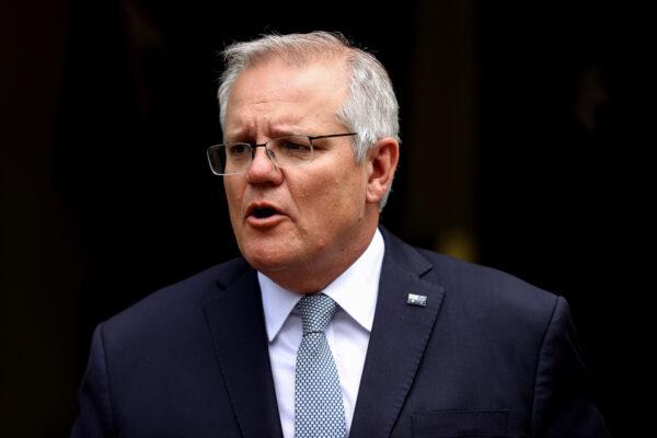 Australian Prime Minister Scott Morrison has defended a Senate inquiry into the complaints handling processes of the Australian Broadcasting Corporation (ABC) (Brendon Thorne/Getty Images)