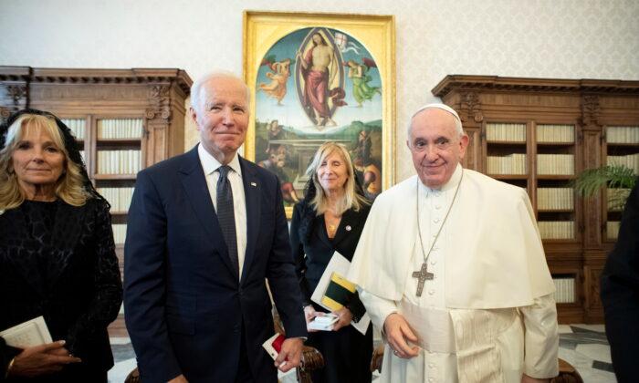 Biden Says Pope Told Him He Should Keep Receiving Communion Despite Abortion Support