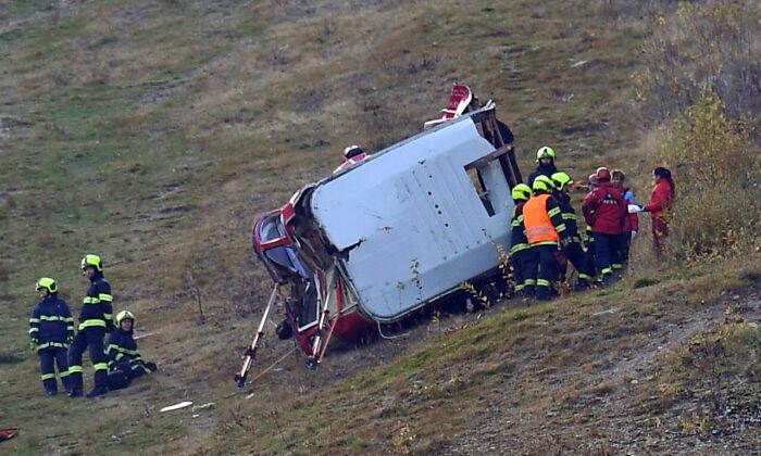 Cable Car Crashes in Northern Czech Republic, Killing 1