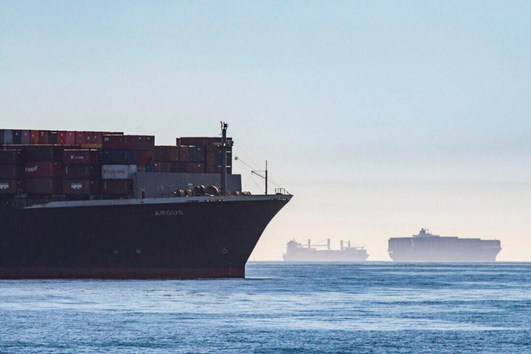 Backlog of Container Ships at California Port Reaches Record High