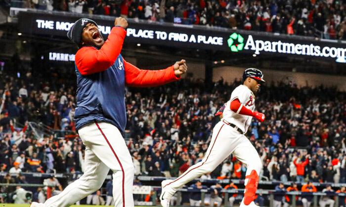 Unlikely Hero, 2 HRs Carry Braves to Brink of Series Title