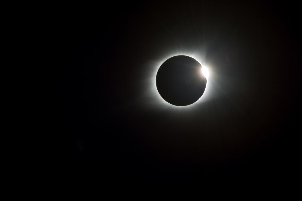 "Diamond ring" phase of the 2017 eclipse in Hopkinsville, Kentucky. (Ethan Quin/Shutterstock)