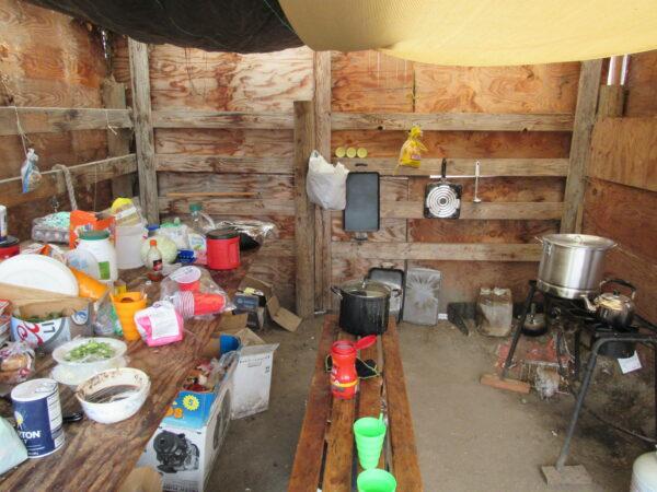 Squalid conditions at an illegal marijuana farm. (Josephine County Sheriff’s Office)