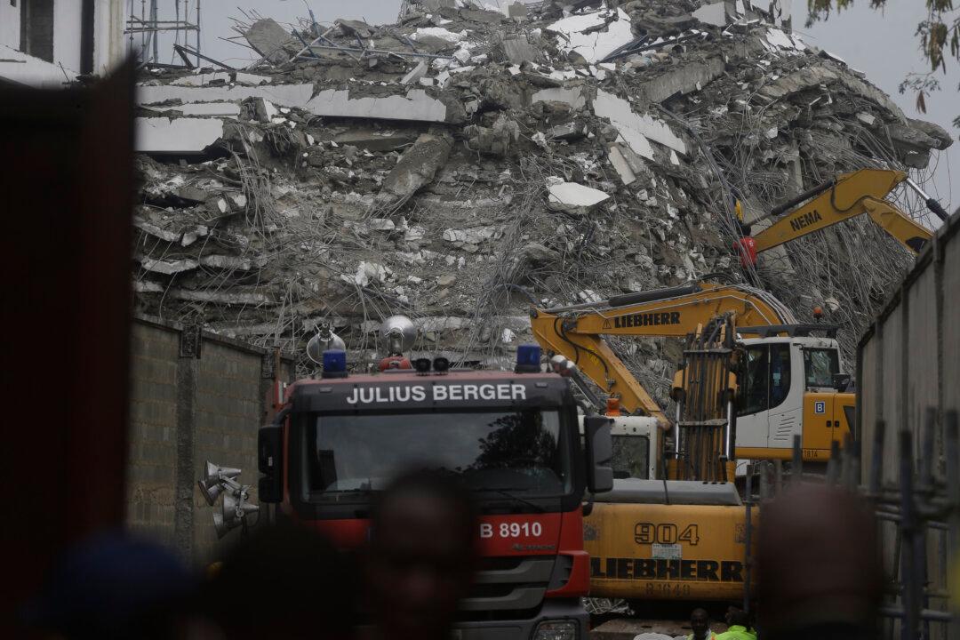 Death Toll Rises to 23 in Nigerian Building Site Collapse