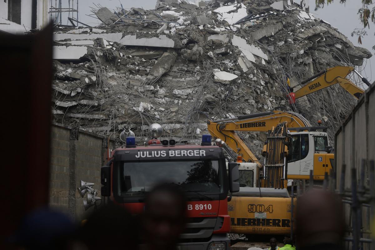 Death Toll Rises to 23 in Nigerian Building Site Collapse