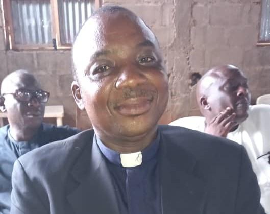 The Rev Amos Doka Dan, who keeps changing locations after his church was attacked on Aug. 26, 2021, in Unguwan Rohogo, in southern Kaduna, central Nigeria (The Epoch Times)