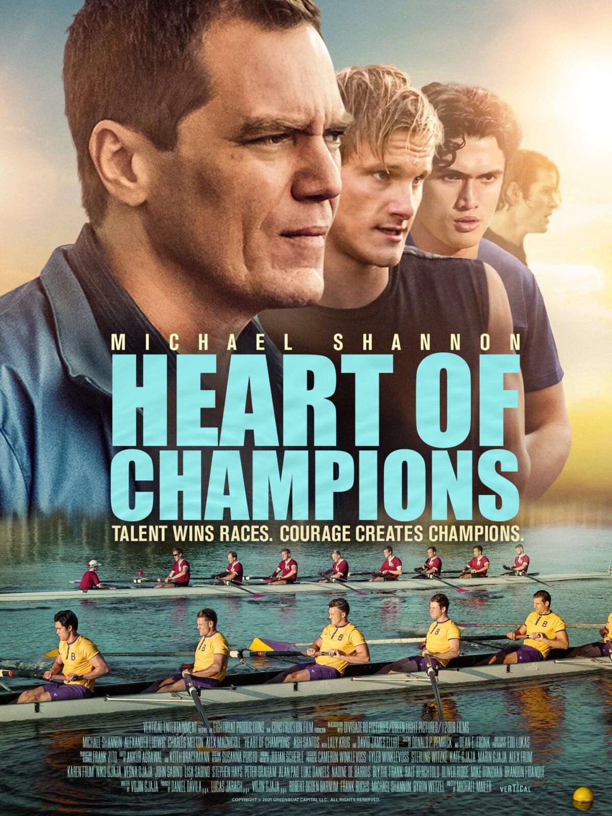 Movie poster for “Heart of Champions.” (Vertical Entertainment)