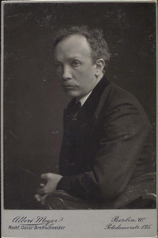 German Romantic composer Richard Strauss. New York Public Library Archives. (PD-US)