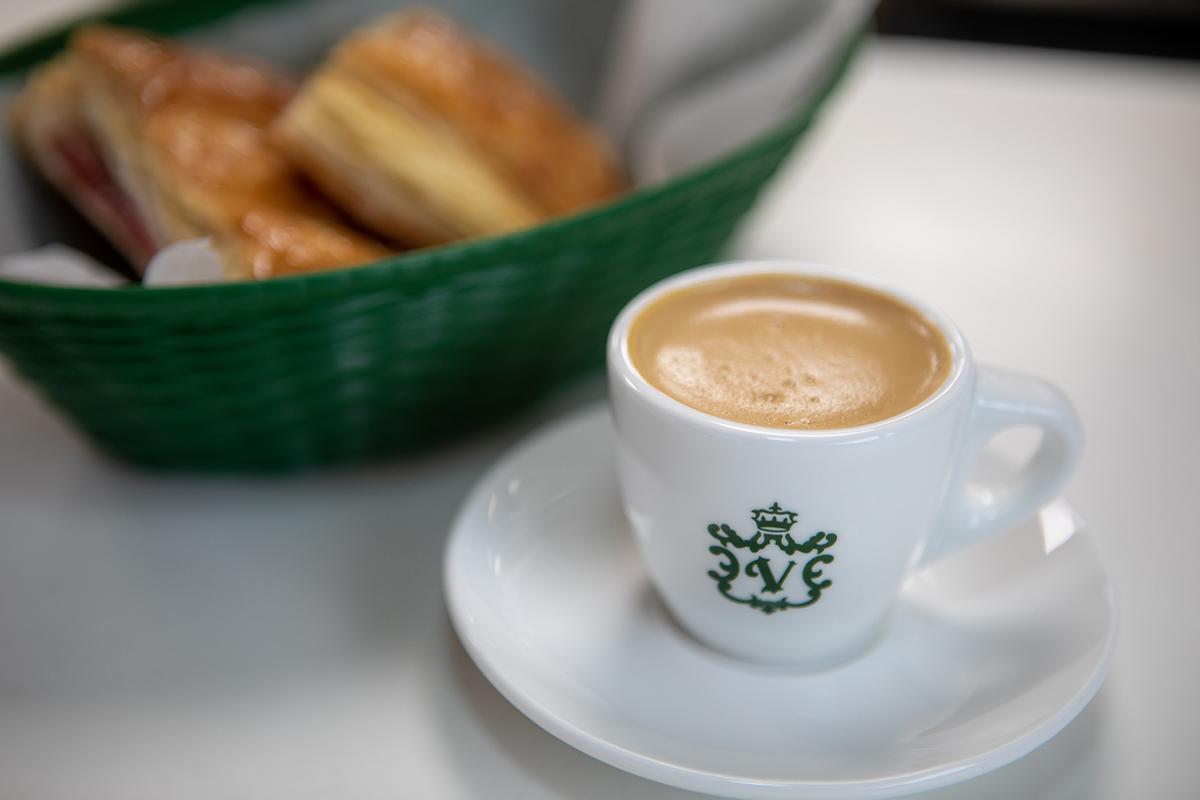 Sip a café cubano, or cafecito, with your pastries. (Courtesy of Versailles Restaurant)