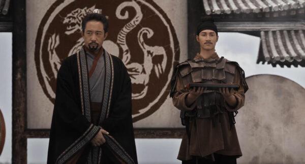 Liu Bang (Russell Yuen) and Han Xin (Keanu Lee Nunes) in the series, “Han Xin” (True Legend Studio)