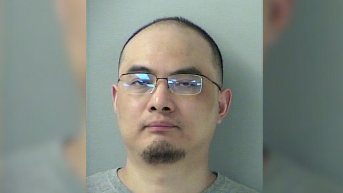 Xu Yanjun in a photo taken shortly after his arrest. (Courtesy of Butler County Jail)