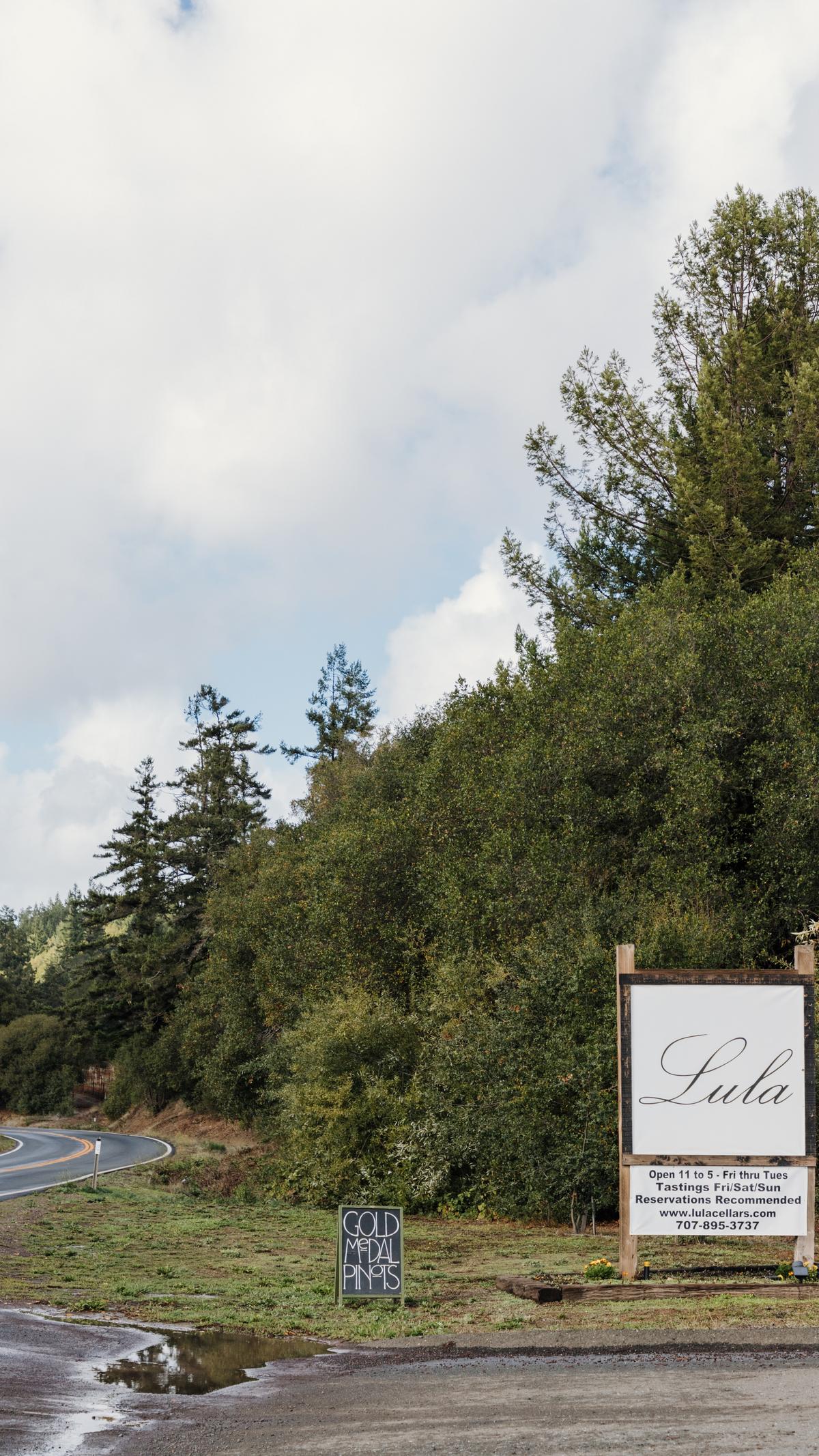 Lula Cellars is a locally owned winery in the Anderson Valley of Mendocino County. (Dennis Lennox)