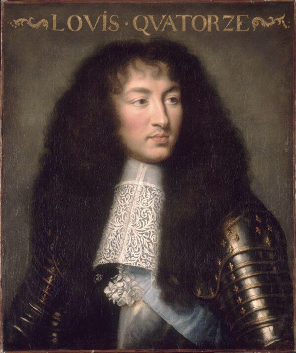 Portrait of Louis XIV, king of France, by Charles Le Brun. Palace of Versailles. (PD-US)