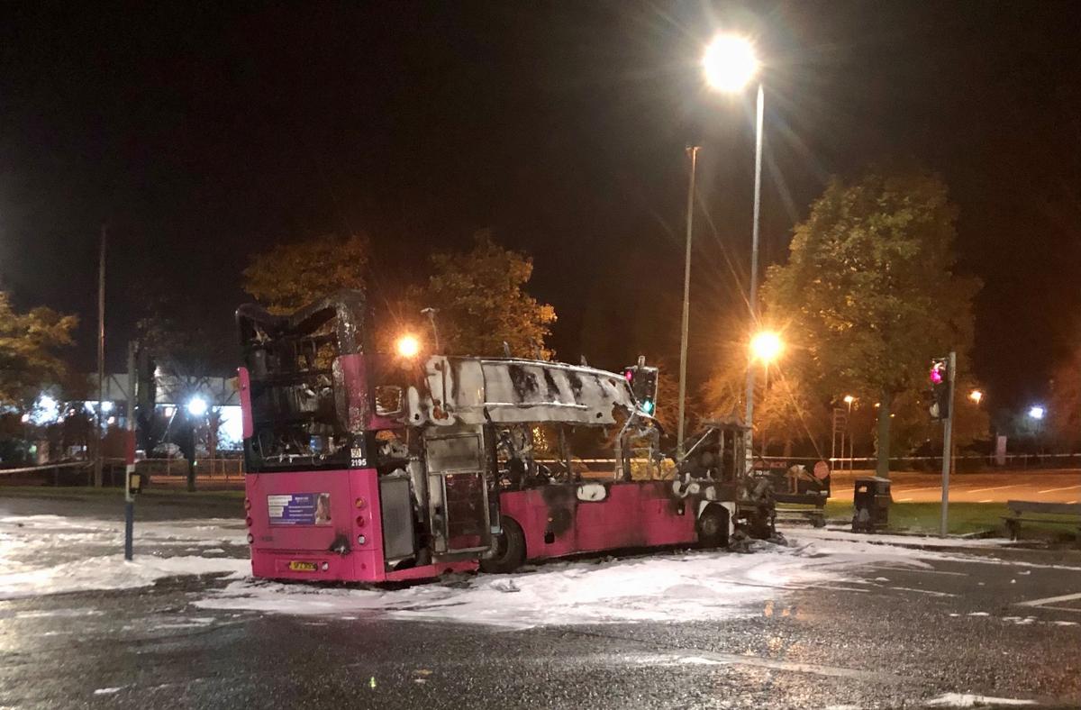 Bus Hijacked and Set on Fire as Tensions Rise in Northern Ireland