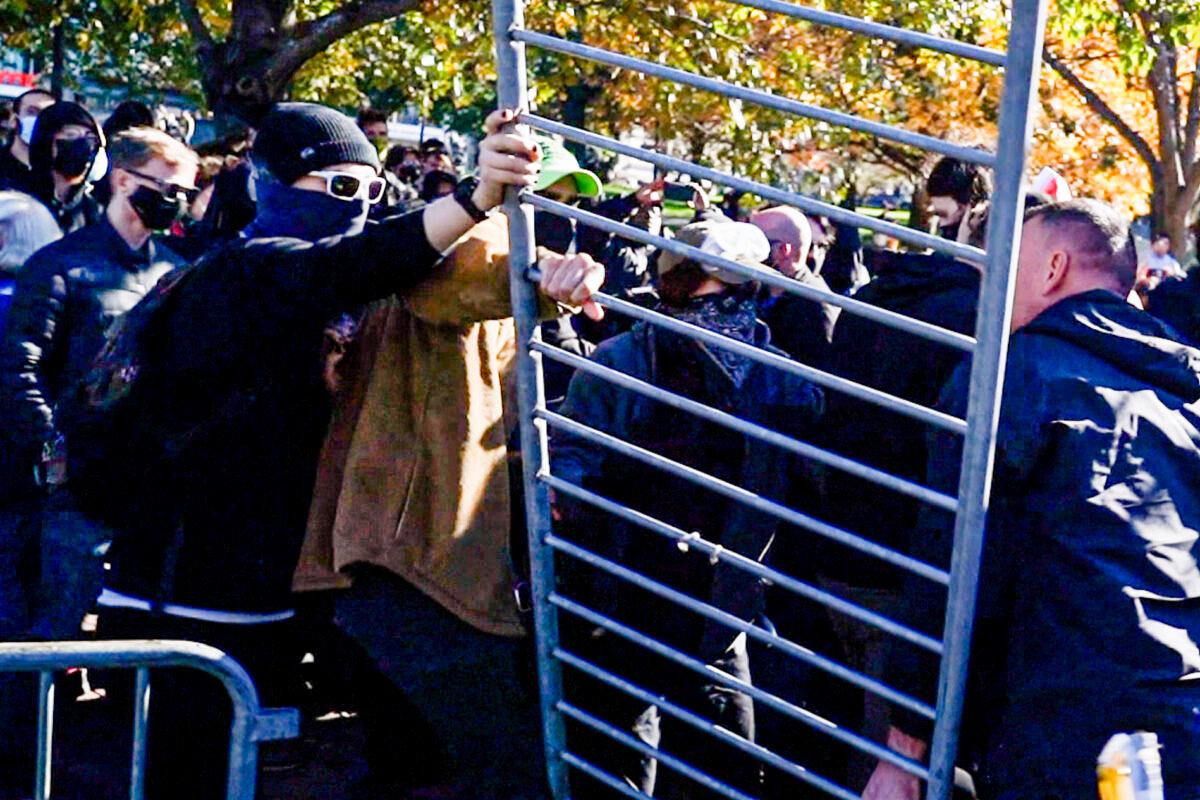 Boston Anti-Mandates Rally Disrupted by ‘Anti-Fascism’ Protesters, Clashes Break Out