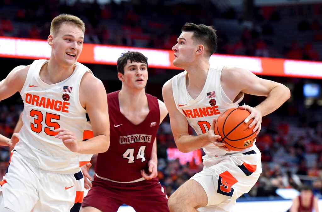 Boeheim, Boeheim and Boeheim Lead Syracuse Past Lafayette