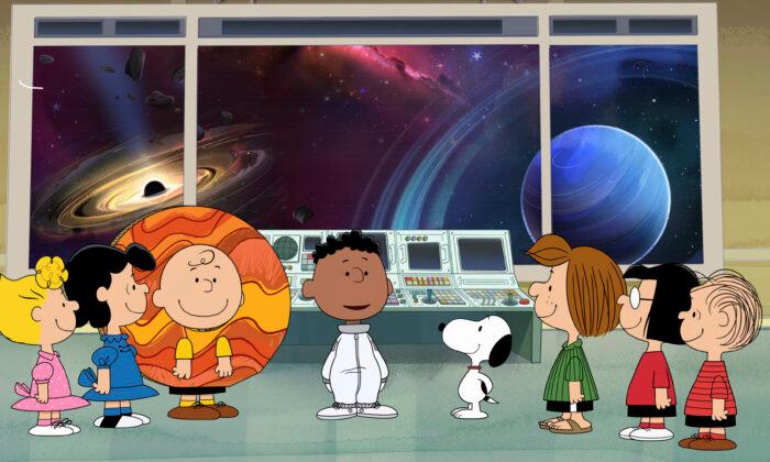 The Cosmos Beckons for Snoopy Onscreen and in Real Life
