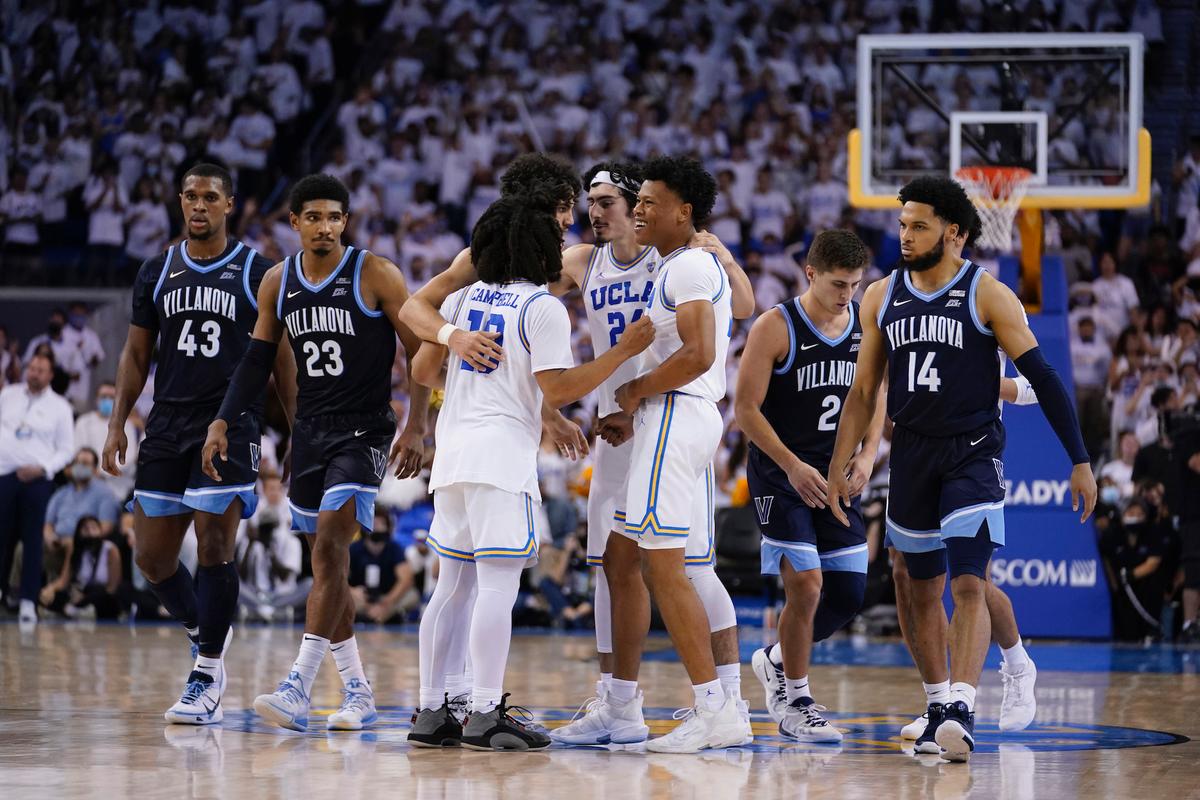 No. 2 UCLA Rallies to Beat No. 4 Villanova 86–77