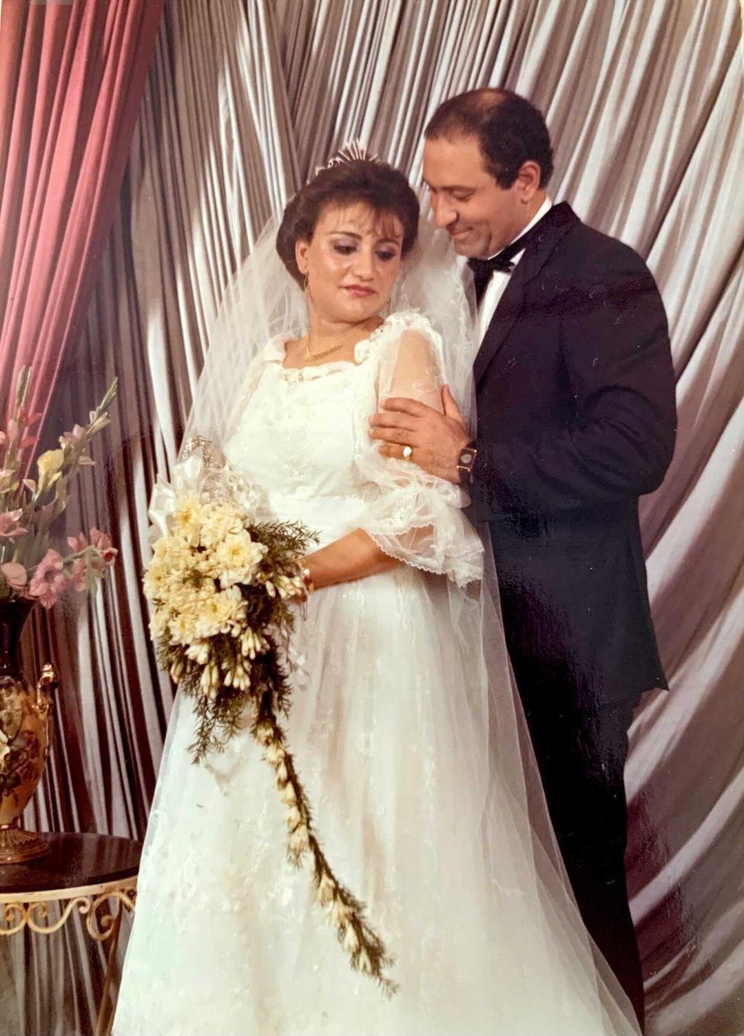 Elizabeth's parents on their wedding day, 35 years ago. (Courtesy of Elizabeth Basoski)