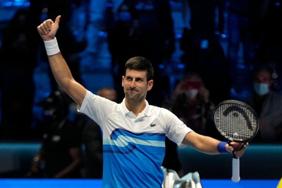 Djokovic Opens ATP Finals Beating Ruud
